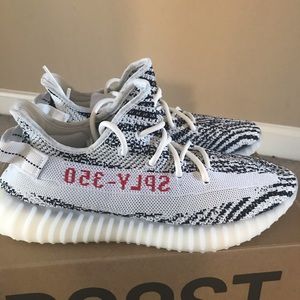Adidas yeezy 350 boost v2 zebra Ds beluga blue 500